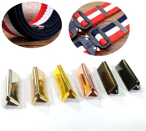 fabric belt metal end|Belt End Tips .